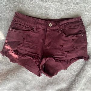 SOLD 🚫 - ripped jean shorts